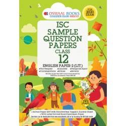Oswaal ISC Sample Question Papers Class 12 English Literature | Latest Edition